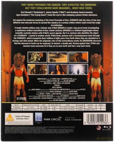 Stargate (Gwiezdne wrota) [Blu-Ray]