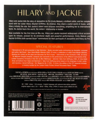 Hilary And Jackie (Hilary i Jackie) [Blu-Ray]
