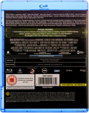 A Scanner Darkly (Przez ciemne zwierciadło) [Blu-Ray]