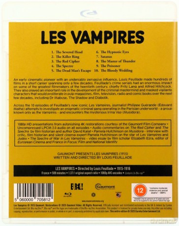 Les Vampires (Wampiry) [3xBlu-Ray]