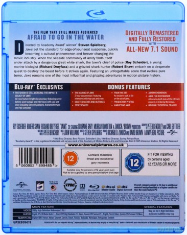 Jaws (Szczęki) [Blu-Ray]