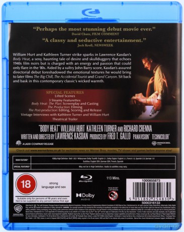 Body Heat (Żar ciała) [Blu-Ray]