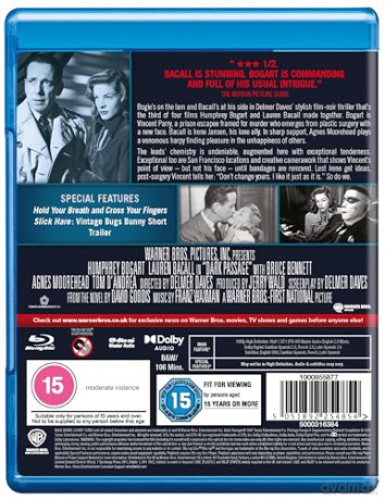 Dark Passage (Mroczne przejście) [Blu-Ray]