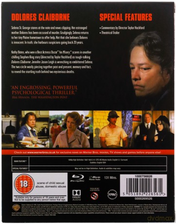 Dolores Claiborne [Blu-Ray]