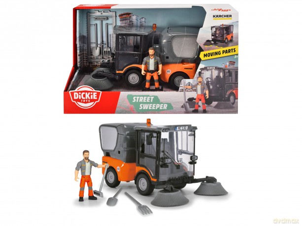 Śmieciarka street sweeper Dickie Toys