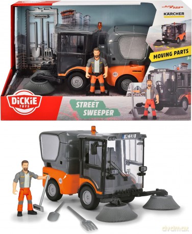 Śmieciarka street sweeper Dickie Toys