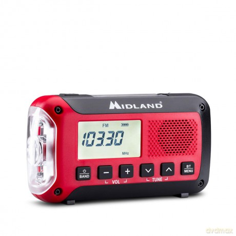 Midland - Emergency Radio and Powerbank ER250BT with Bluetooth