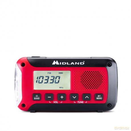 Midland - Emergency Radio and Powerbank ER250BT with Bluetooth