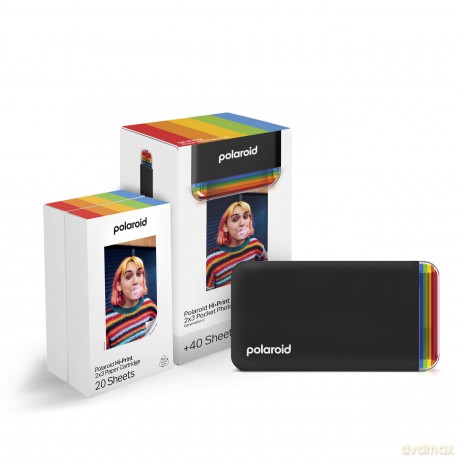 Polaroid - Hi-Print Gen 2 E-Box Printer - Black