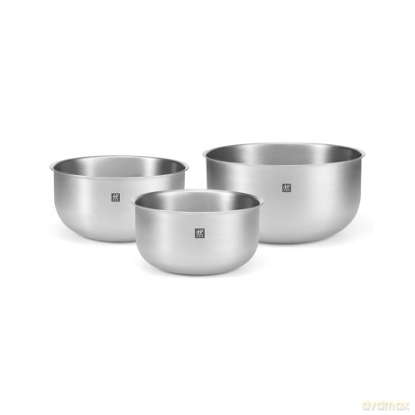 Zwilling - Prep Bowl Set - Silver - 3 pcs