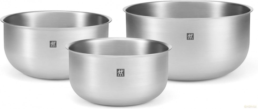 Zwilling - Prep Bowl Set - Silver - 3 pcs