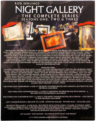 Night Gallery seasons 1-3 [9xBlu-Ray]