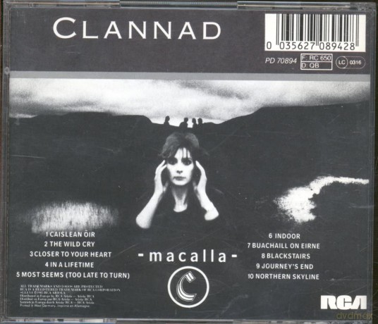 Clannad: Macalla [CD]