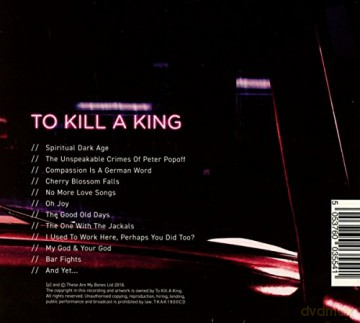 To Kill A King: A Spiritual Dark Age [CD]