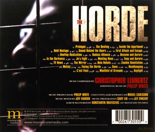 The Horde: Original Motion Picture Soundtrack [CD]