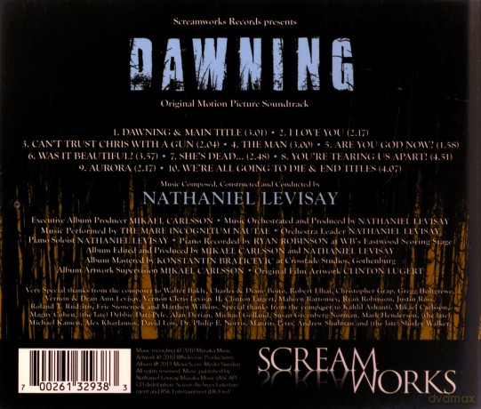 Dawning soundtrack [CD]