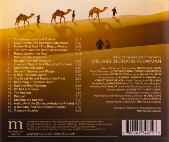 Treasure Guards soundtrack [CD]