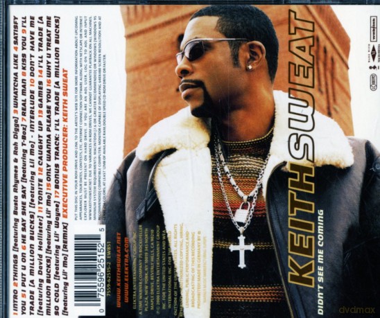 Keith Sweat: Didnt See Me Coming [CD]