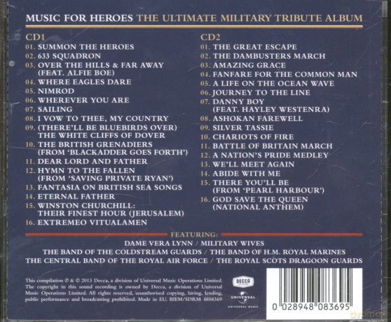 Music For Heroes [CD]