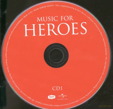 Music For Heroes [CD]