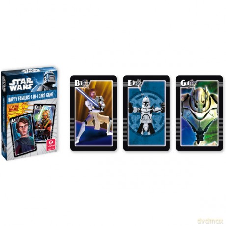 Cartamundi Gra Clone Wars Kwartet [GRA]