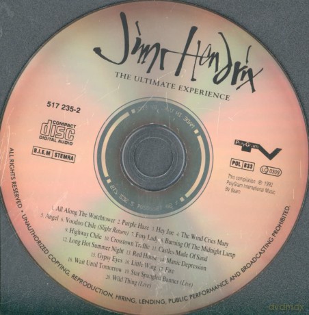 Jimi Hendrix: The Ultimate Experience [CD]