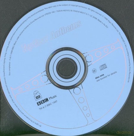Top Gear Anthems [CD]