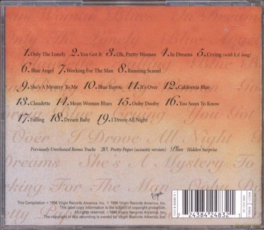 Roy Orbison: Very Best of Roy Orbison [CD]