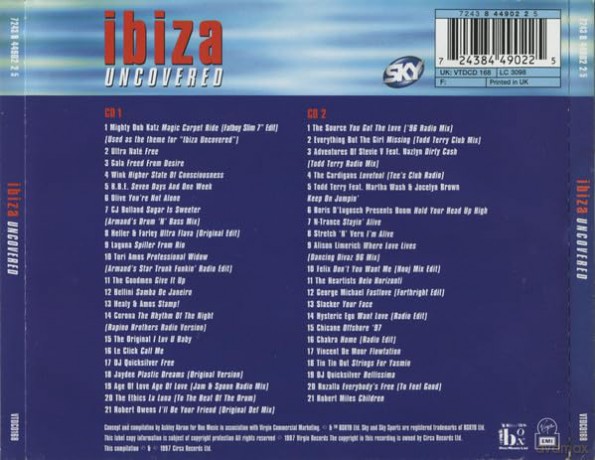 Ibiza Uncovered Volume 1: Double Cd Of The [CD]