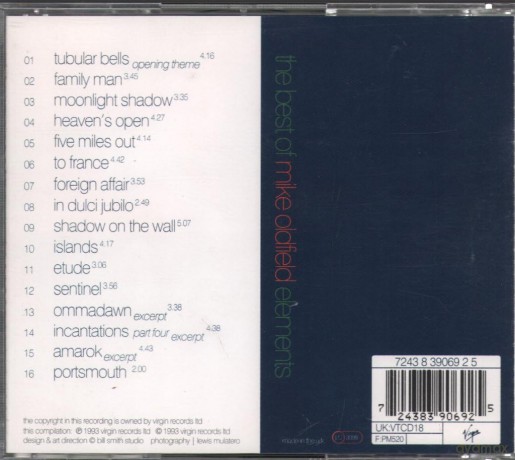 Mike Oldfield: Elements: The Best Of [CD]