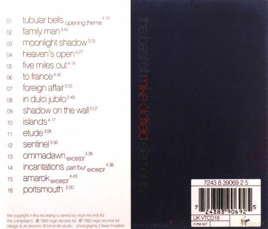Mike Oldfield: Elements: The Best Of [CD]