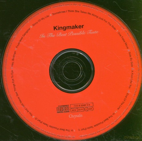 Kingmaker: In The Best Possible Taste [CD]