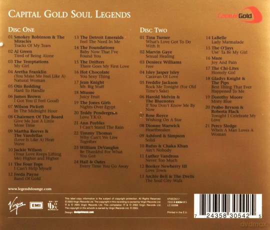 Capital Gold Soul Legends [CD]