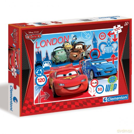 Clementoni 100 El. Cars 2 (Auta 2) [PUZZLE]