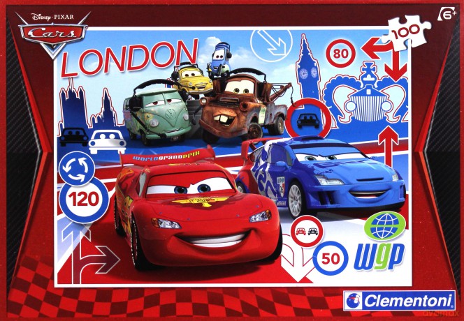 Clementoni 100 El. Cars 2 (Auta 2) [PUZZLE]
