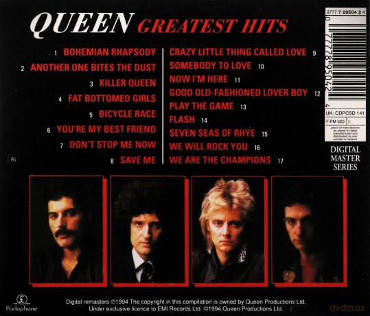 Queen: Greatest Hits [CD]