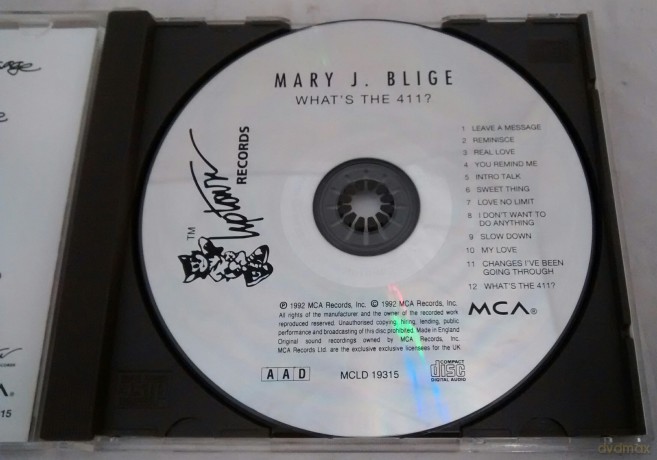 Mary J. Blige: Whats The 411 [CD]