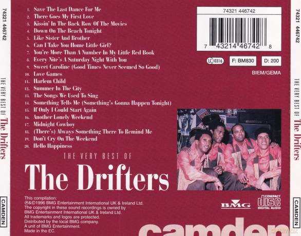 The Drifters: The Very Best Of The Drifters [CD]