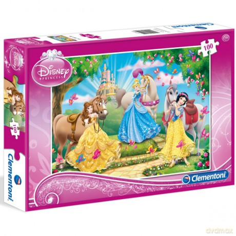 CLEMENTONI 100 el. Księżniczki [PUZZLE]