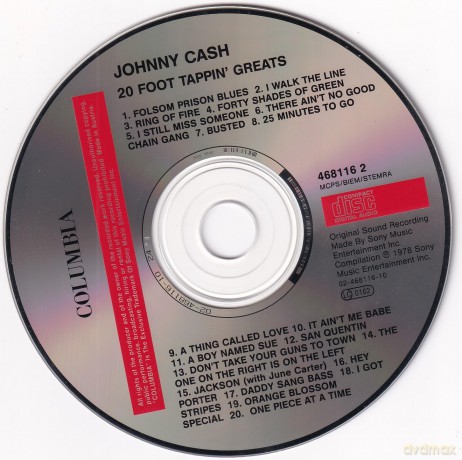 Johnny Cash: Itchy Feet: 20 Foot-Tappin Greats [CD]