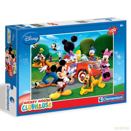 CLEMENTONI 100 el. Klub Przyjaciół Myszki Miki [PUZZLE]