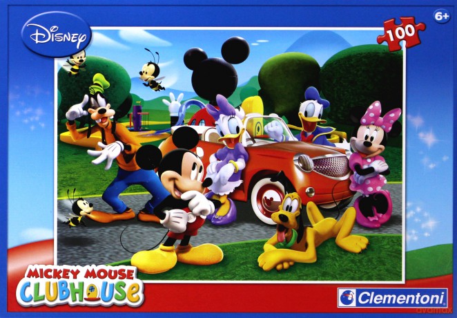 CLEMENTONI 100 el. Klub Przyjaciół Myszki Miki [PUZZLE]