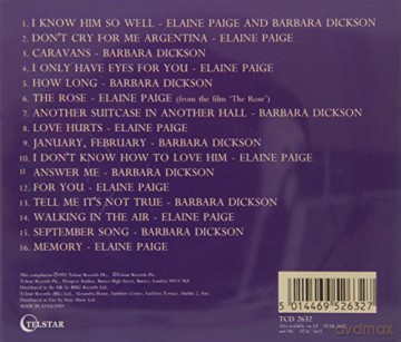Elaine Paige and Barbara Dickson: Paige: Dickson Together [CD]