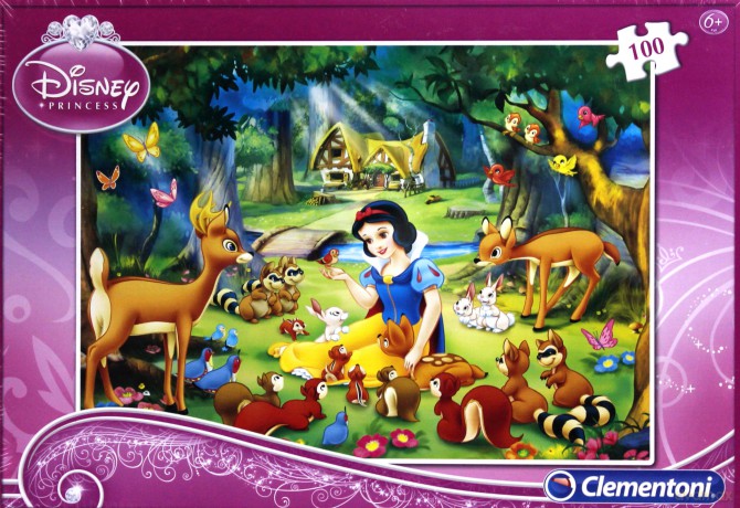 CLEMENTONI 100 el. Śnieżka [PUZZLE]