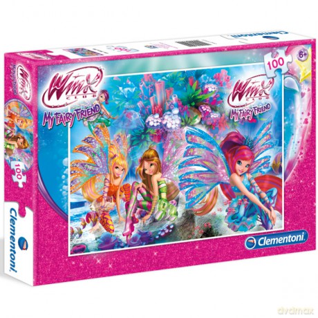 Clementoni 100 El. Winx [PUZZLE]