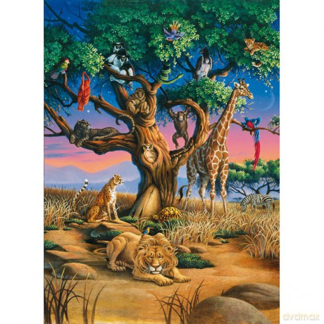 Clementoni 1000 El. Afrykańska Dzicz [PUZZLE]