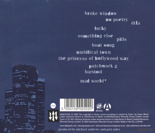 Gary Jules: Trading Snakeoil For Wolftickets [CD]