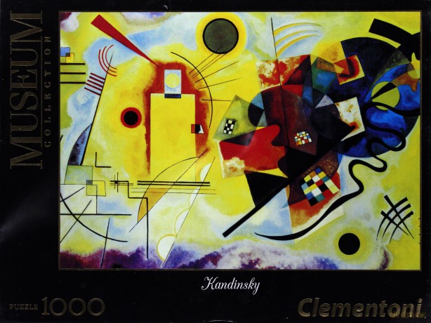 Clementoni 1000 El. Kandinsky Żółty [PUZZLE]