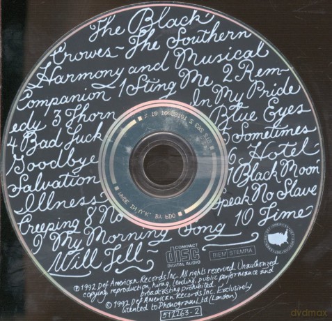 The Black Crowes: Southern Harmony And Musical Companion [CD]