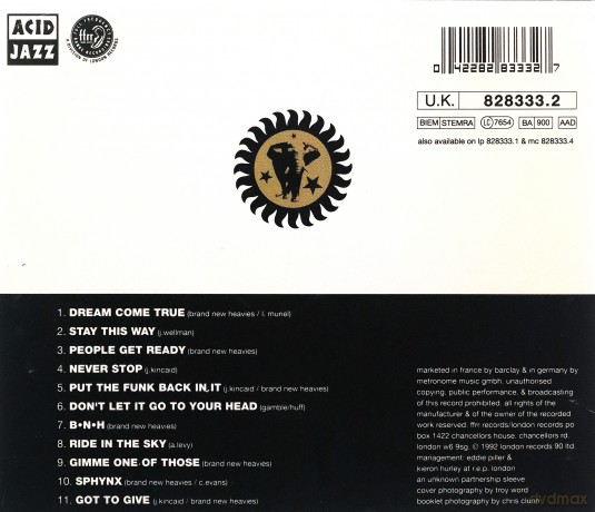 The Brand New Heavies: The Brand New Heavies [CD]